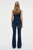 Neuw Denim Milla Zip Tunic Dark Indigo