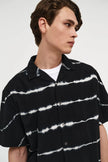 Neuw Denim Dye Stripe SS Shirt Black