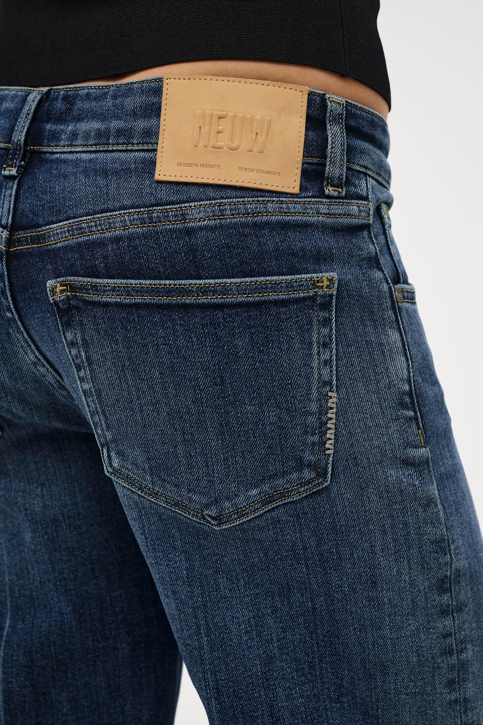 Neuw Denim Eva Low Memories Mid Vintage Indigo