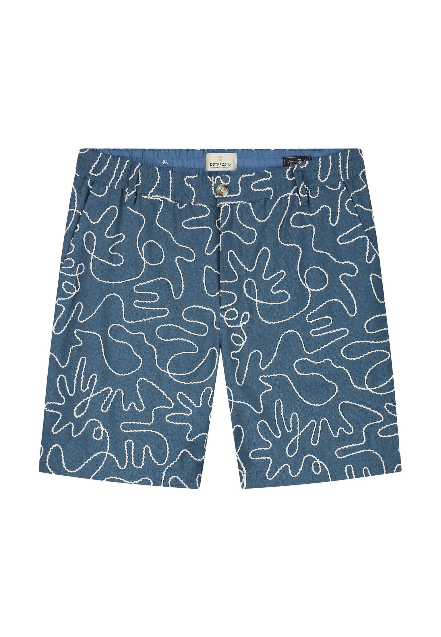 Dstrezzed Logan Rope Shorts Blue Fusion