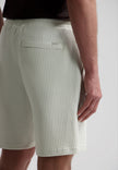 Dstrezzed Logan Waffle Sweatshort Silver Birch