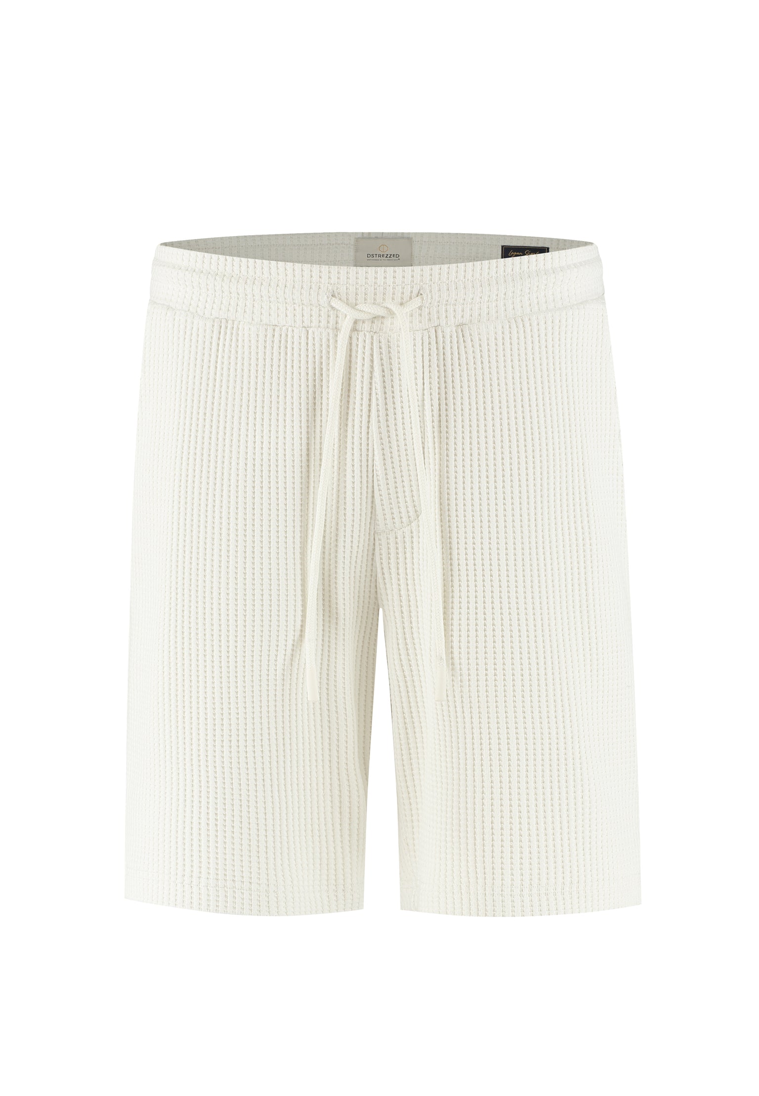 Dstrezzed Logan Waffle Sweatshort Silver Birch