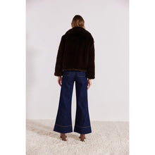 Load image into Gallery viewer, Staple The Label Roxanna Fur Jacket Chocolate
