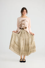 Load image into Gallery viewer, Miss Rose Sister Violet A Date With Mabel Skirt Cream
