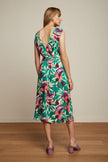 King Louie Ellie Dress Aqua Green
