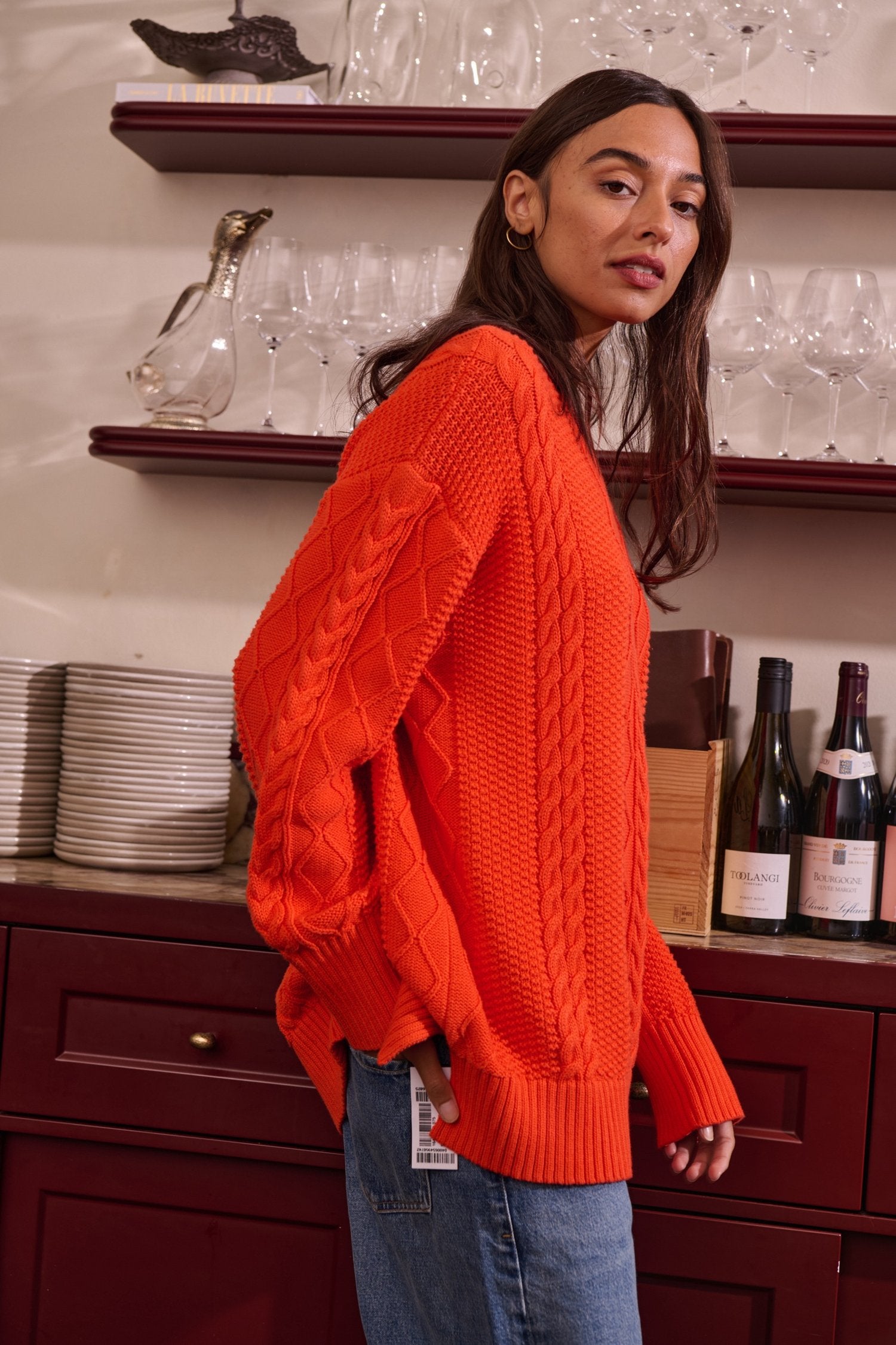 Barry Made Orris Knit Orange