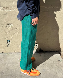 Milkman Linen Pant Green