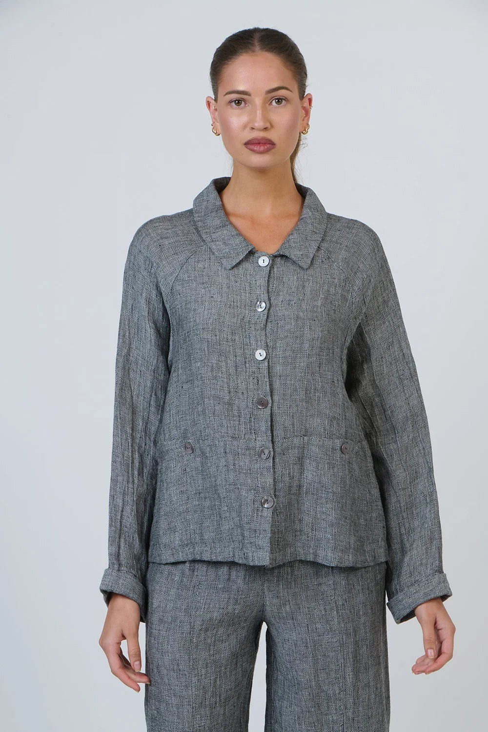 O&J Naturals GA643 Shirt Cinder