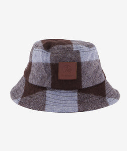 Swanndri Kaimai Wool Bucket Hat Walker Check