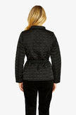 Pingpong Pippa Quilted Puffer Jacket Black