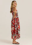 Sass Clothing Anella Tank Dress Asperula Floral