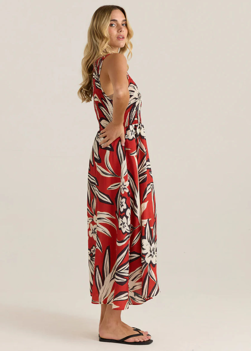 Sass Clothing Anella Tank Dress Asperula Floral