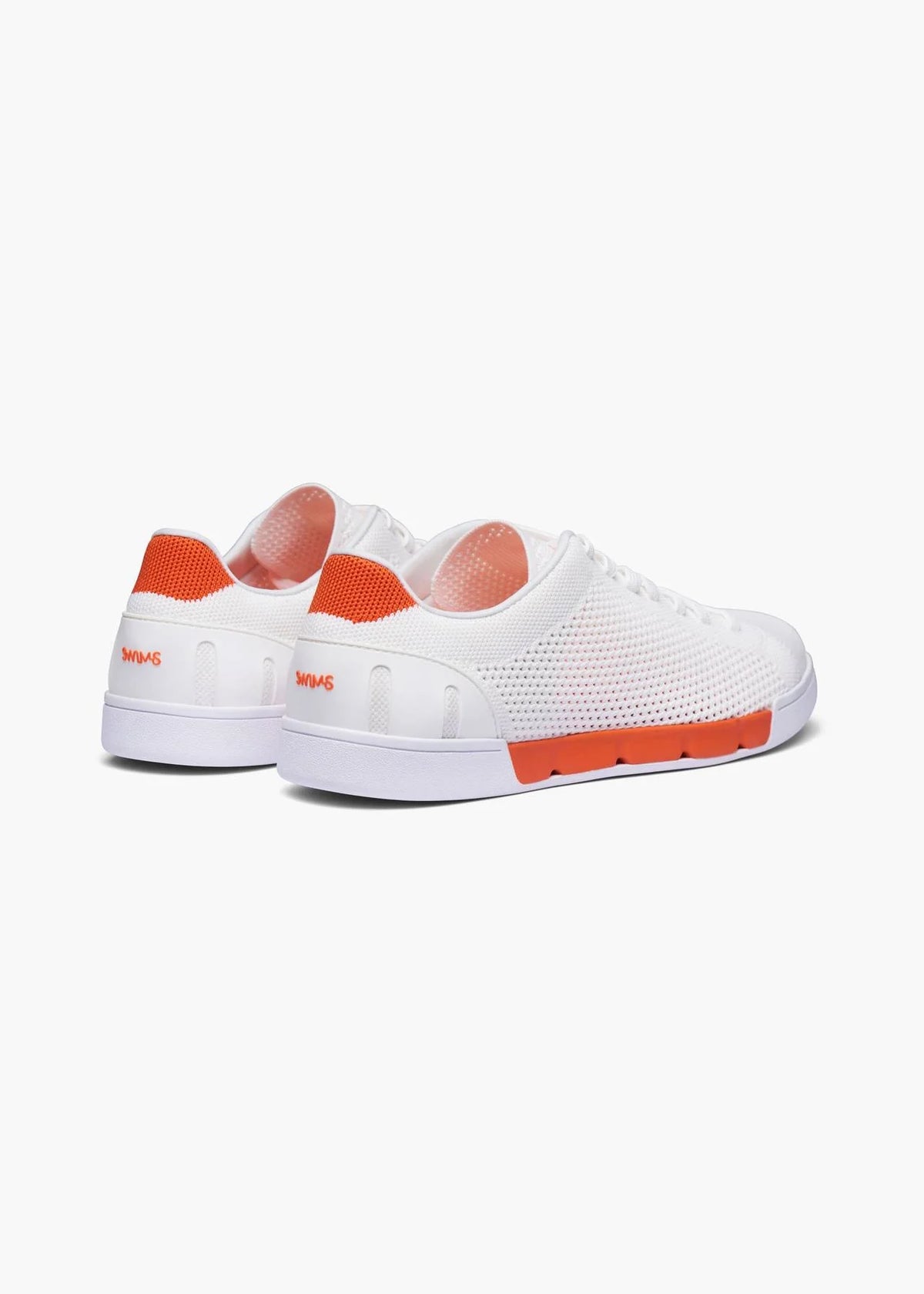 Swims Breeze Tennis Knit White/Orange