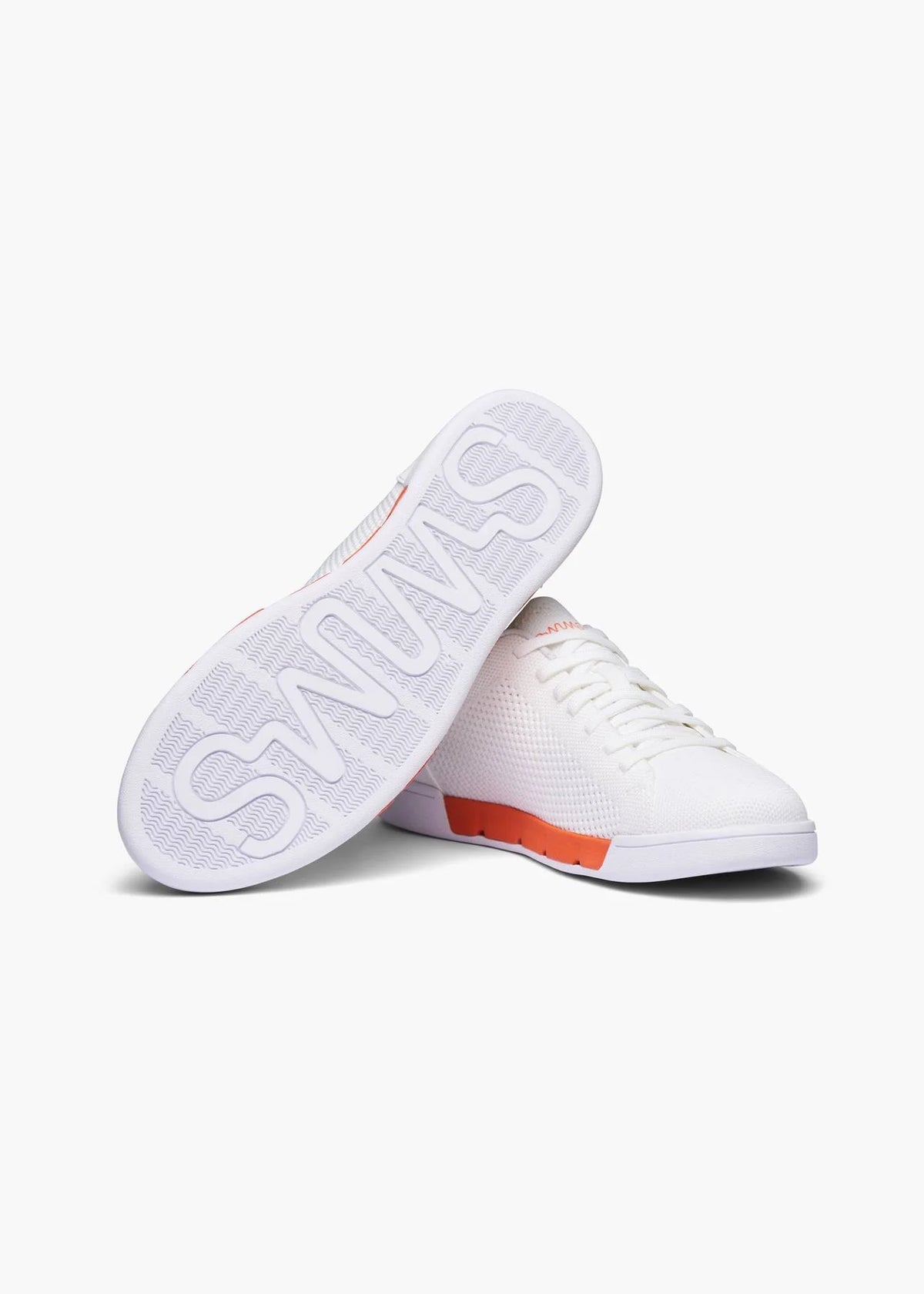 Swims Breeze Tennis Knit White/Orange