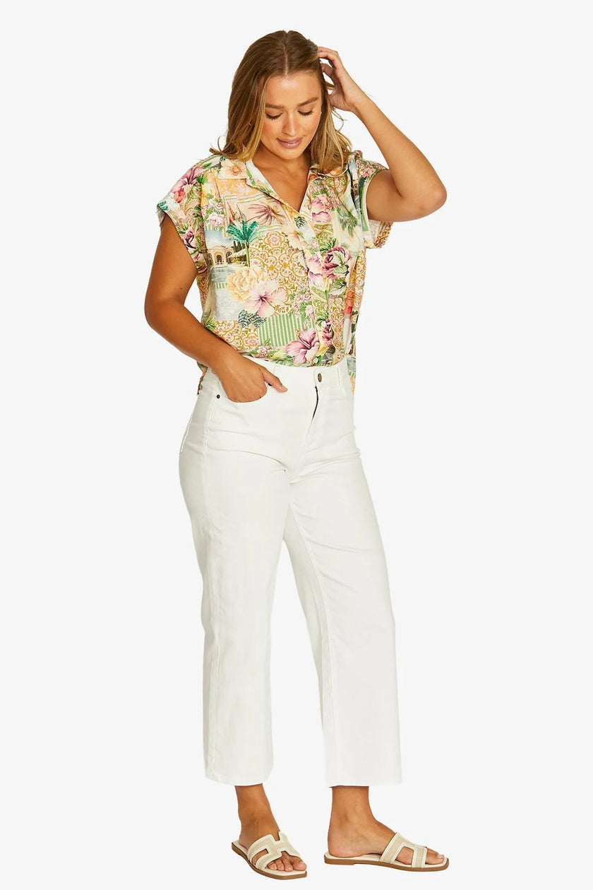 Jump Resort Roses Top Multi