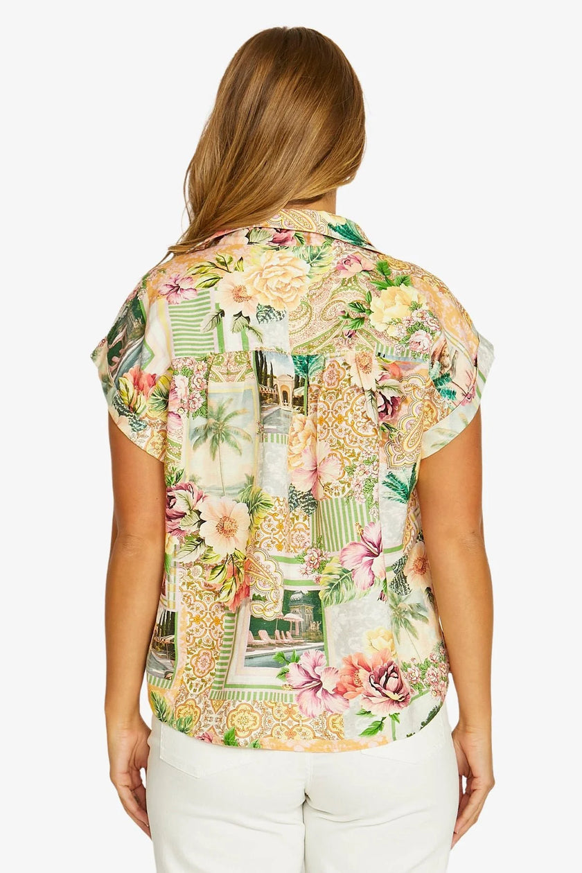 Jump Resort Roses Top Multi