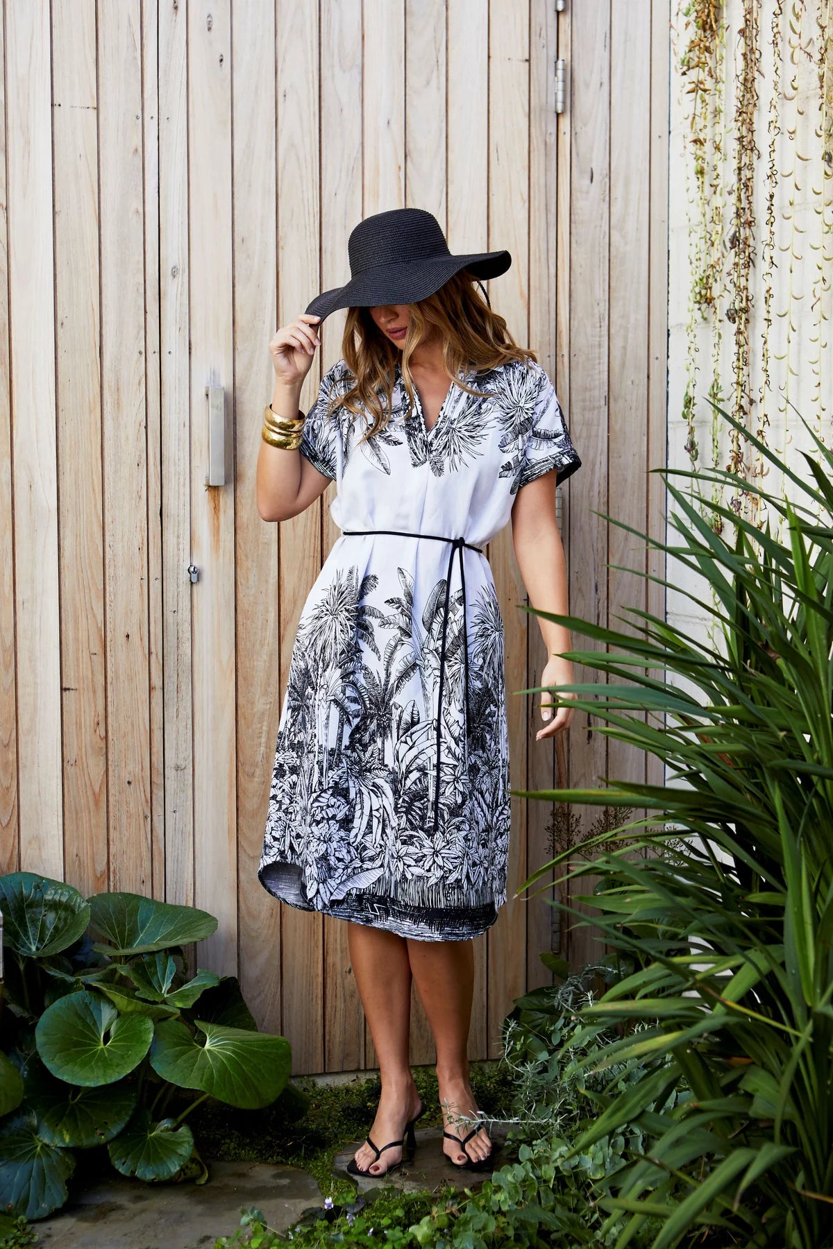 Jump Bahamas Dress Ivory/Black