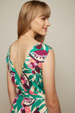 King Louie Ellie Dress Aqua Green
