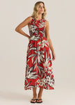 Sass Clothing Anella Tank Dress Asperula Floral