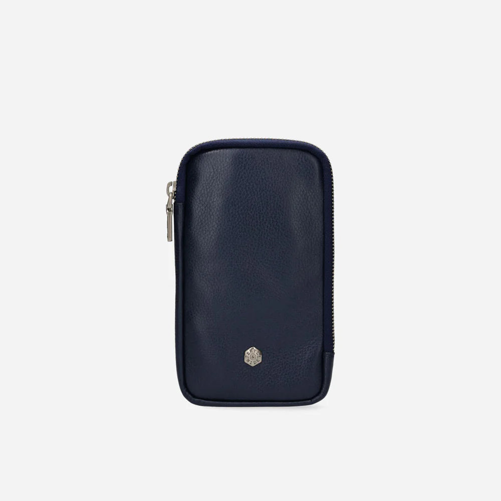 Jekyll and Hide Cellphone Pouch Metallic Indigo