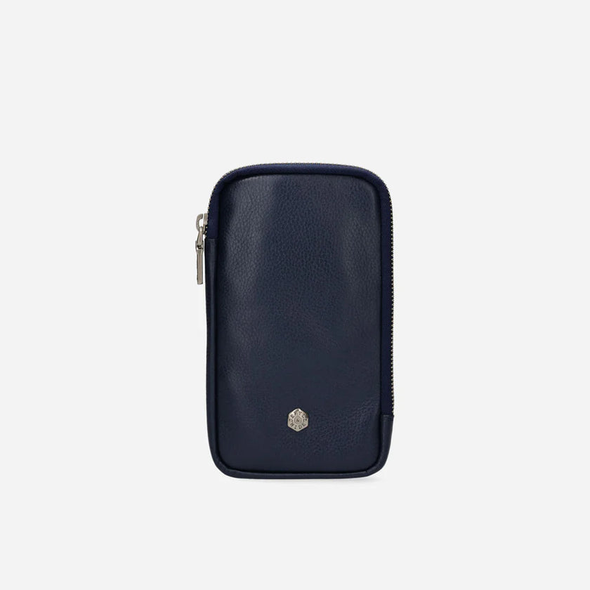 Jekyll and Hide Cellphone Pouch Metallic Indigo
