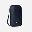 Jekyll and Hide Cellphone Pouch Metallic Indigo