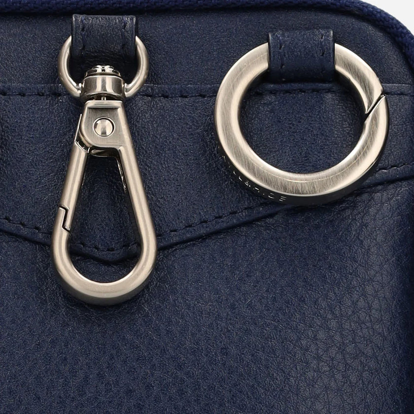 Jekyll and Hide Cellphone Pouch Metallic Indigo