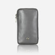 Jekyll and Hide Cellphone Pouch Silver Metallic
