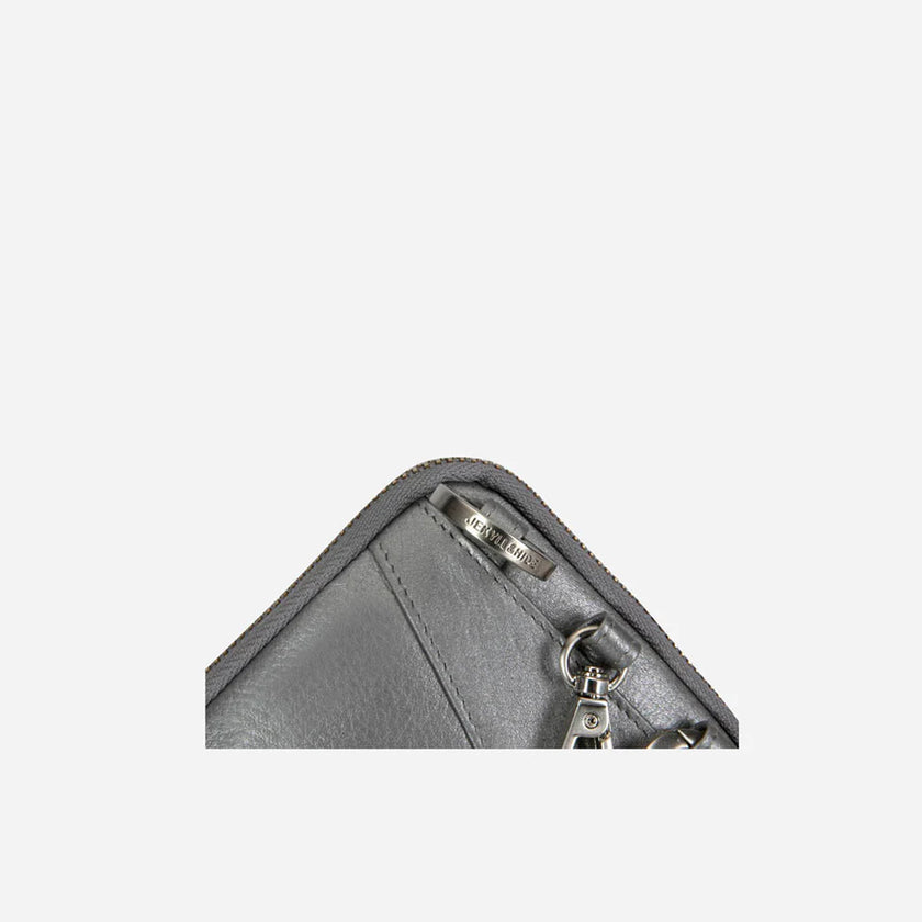 Jekyll and Hide Cellphone Pouch Silver Metallic