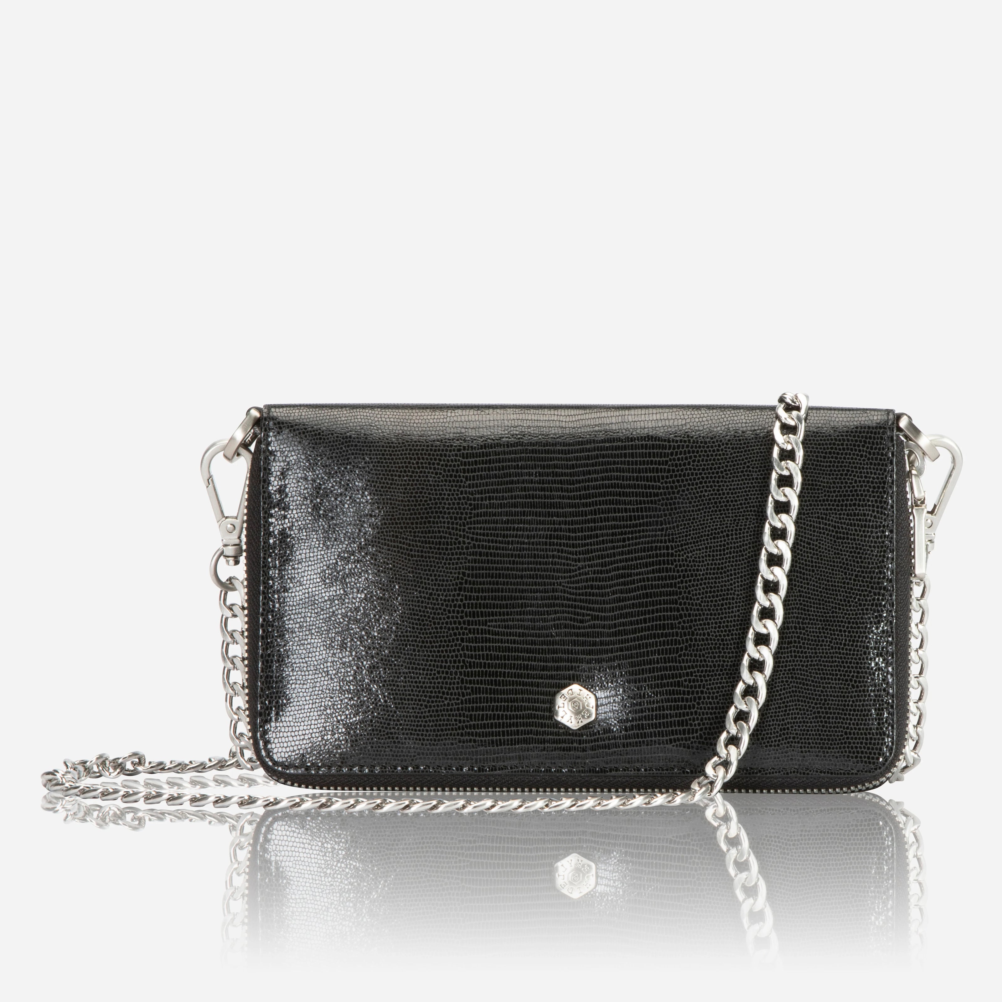 Jekyll and Hide Seville Chain Purse Midnight