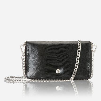 Jekyll and Hide Seville Chain Purse Midnight