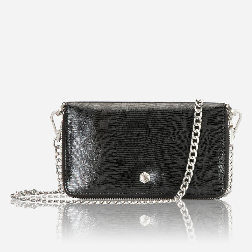 Jekyll and Hide Seville Chain Purse Midnight
