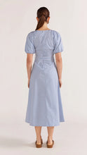 Load image into Gallery viewer, Staple The Label Lucille Midi Dress White/ Blue
