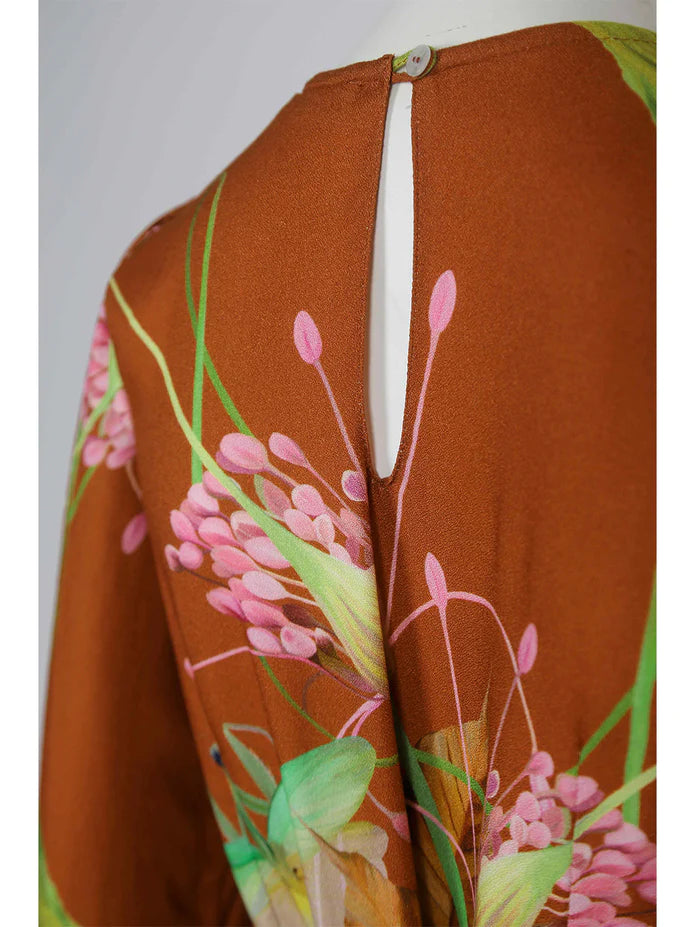 Benta Studio Longo Dress Insectos