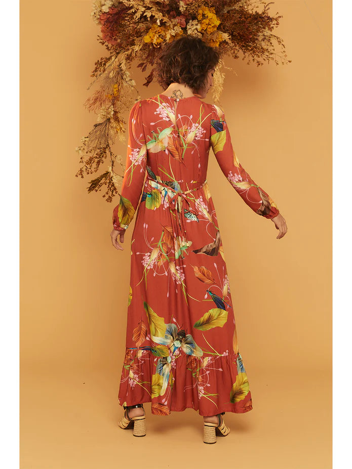 Benta Studio Longo Dress Insectos