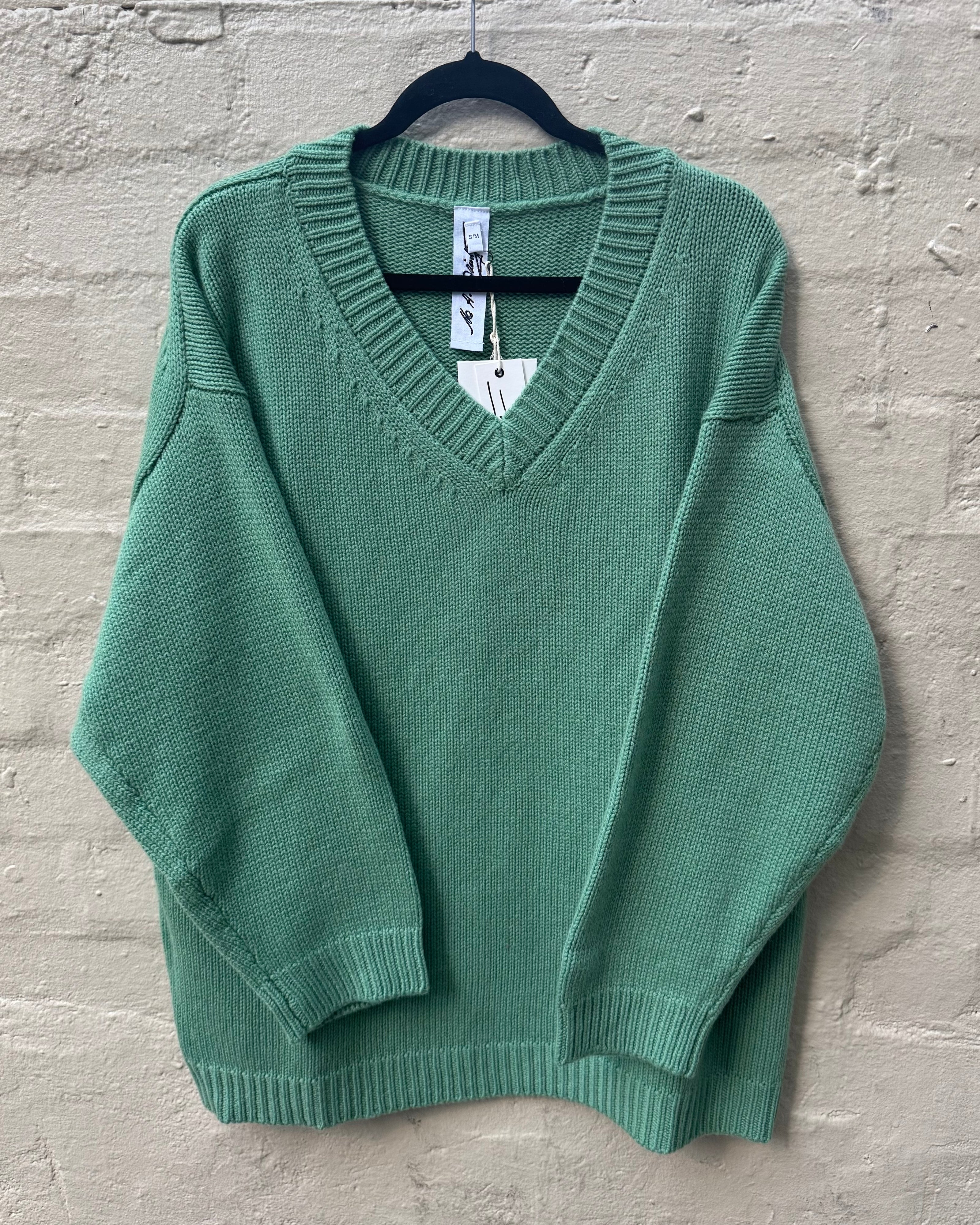 M. A. Dainty Cradle Jumper Green Apple