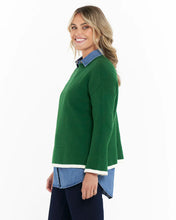Load image into Gallery viewer, Betty Basics Isobel Knit Jumper Clover Green
