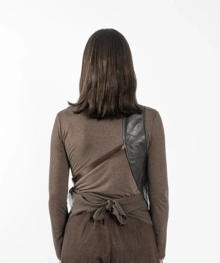 M. A. Dainty Bobbie Strap Bag Choc