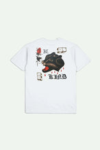 Load image into Gallery viewer, Brixton Be Kind S/S T-Shirt White
