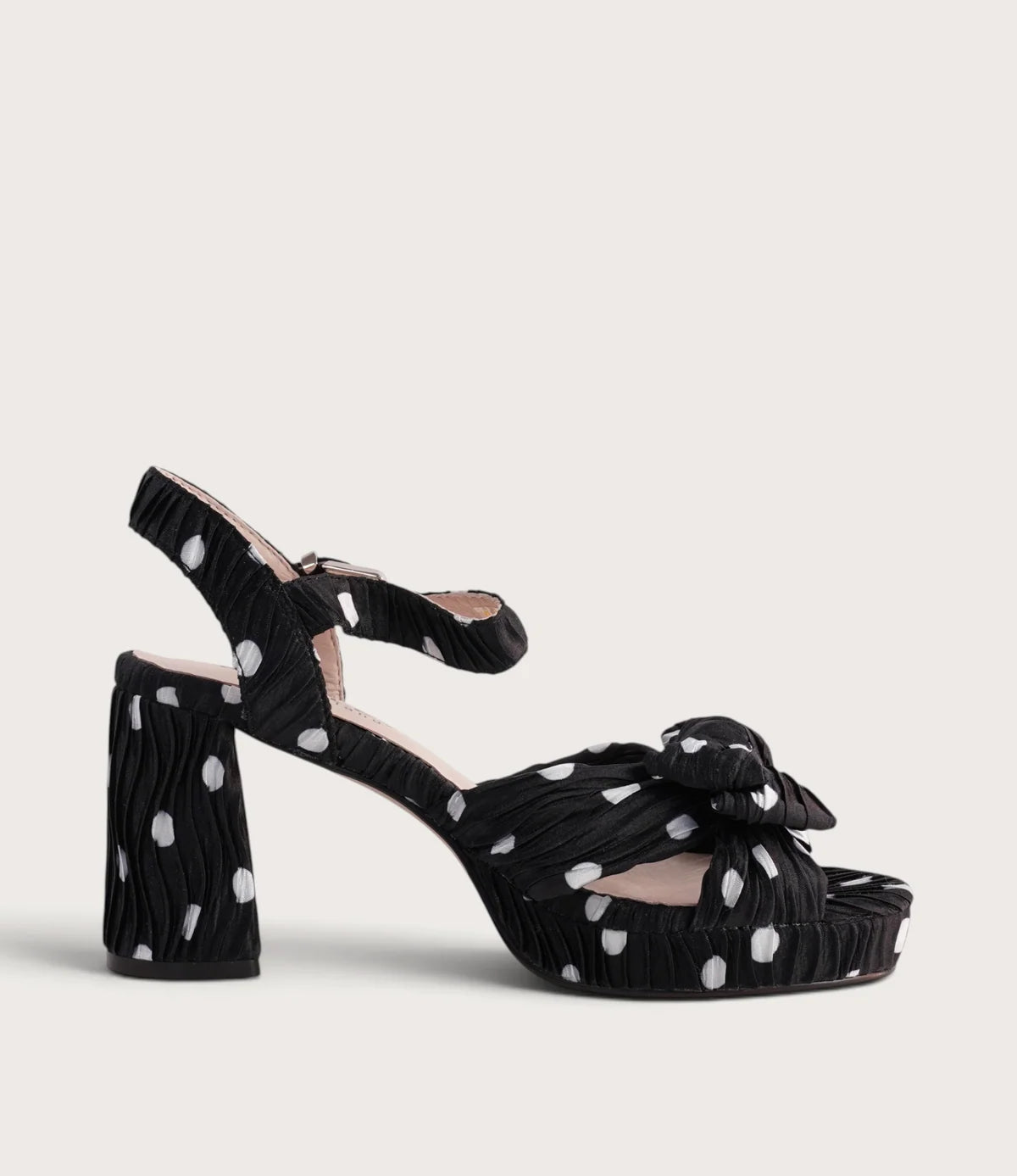 Bresley Sam Platform Heels Black Spot