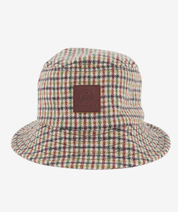 Swanndri Kaimai Wool Bucket Hat Society Check