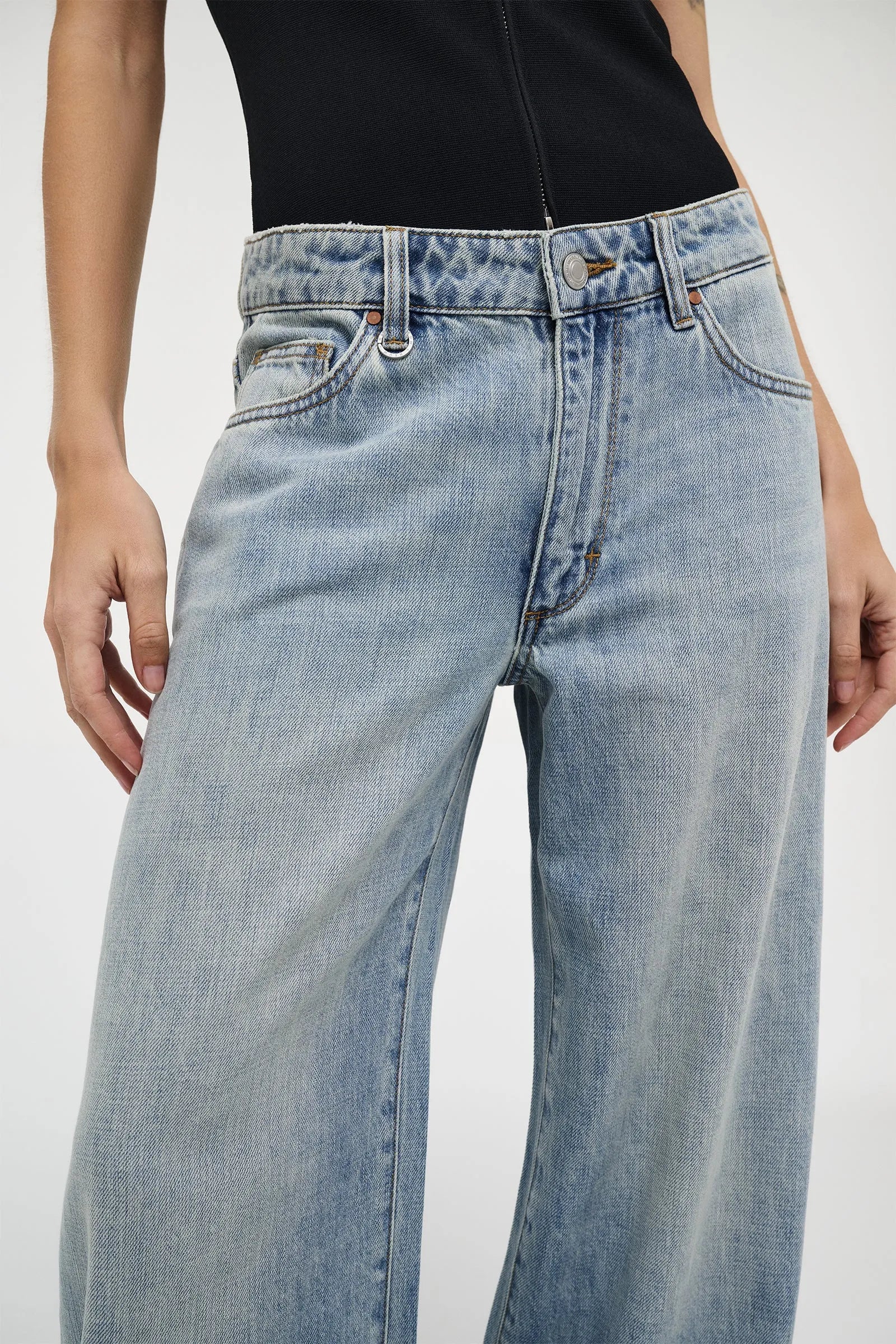Neuw Denim Milla Wide Capsule Jeans Mid Vintage Indigo
