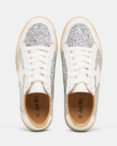 Just Bee Cozzy White/ Silver Glitter