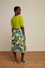 Load image into Gallery viewer, King Louie Judy Midi Skirt Selena Deep Blue
