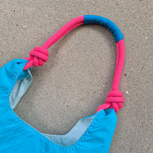 Load image into Gallery viewer, Seashopper Bag Light Blue/ Pink/ Blue
