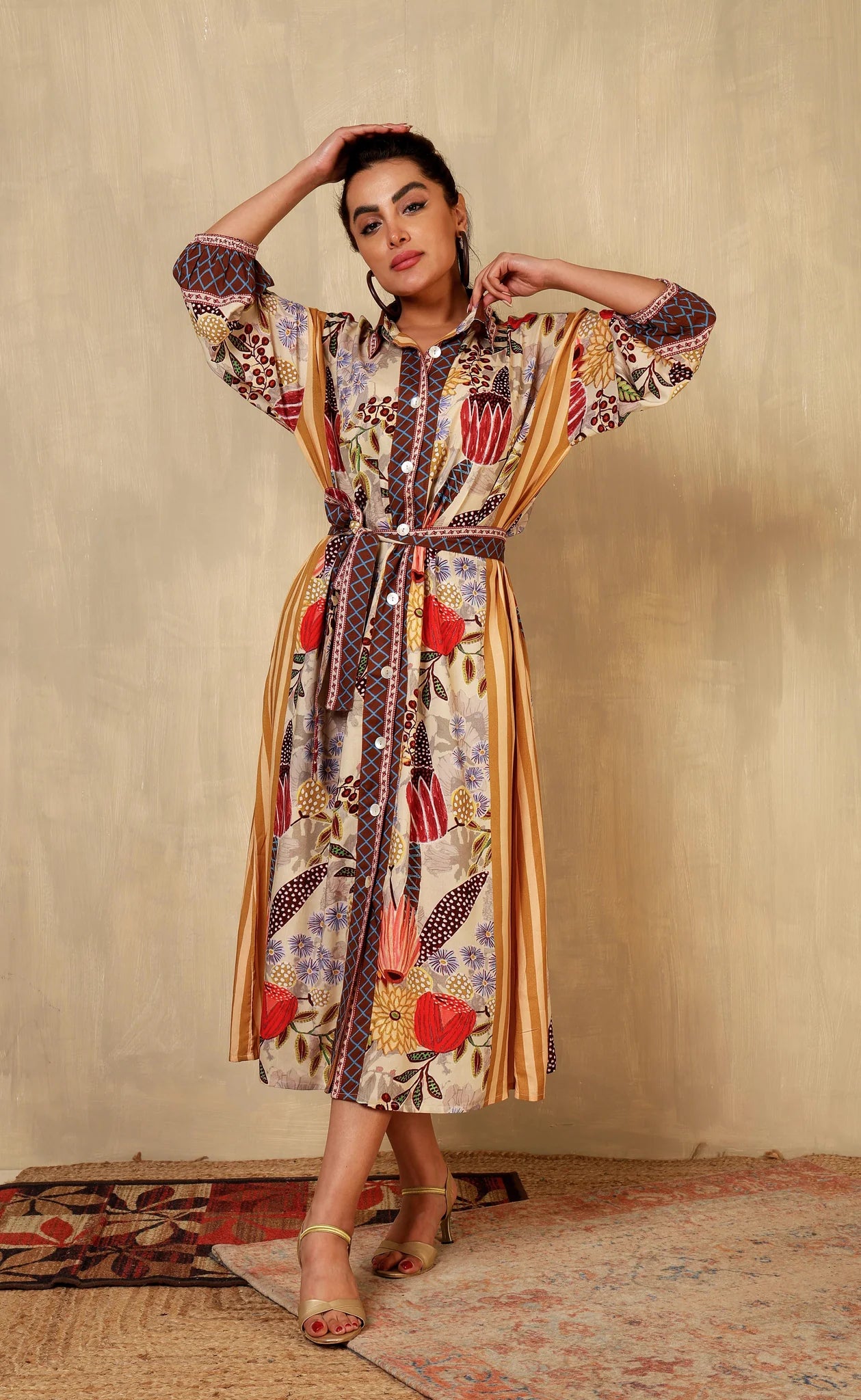 Anannasa Stella Shirt Dress