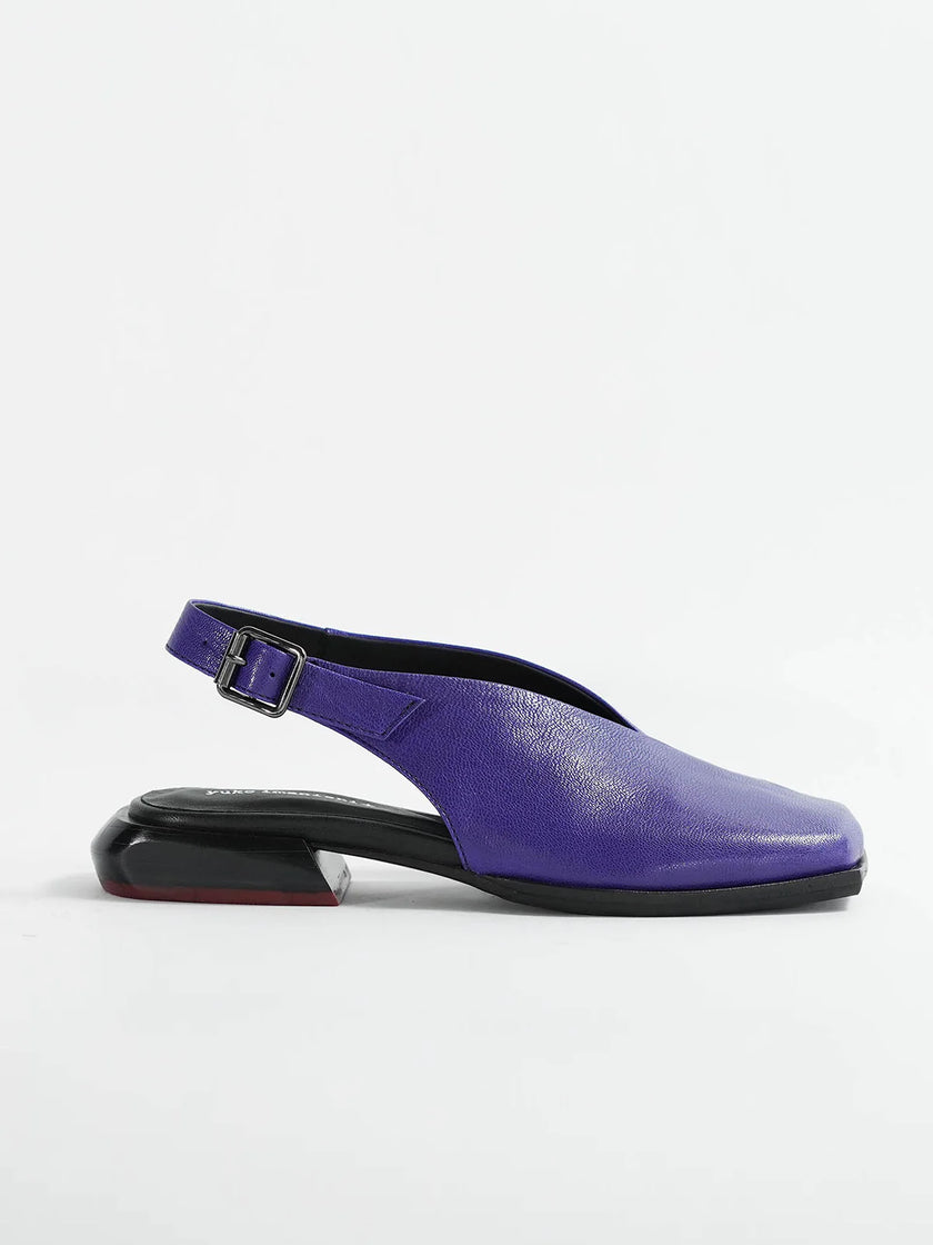 Yuko Imanishi Ruka Purple Leather