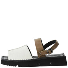 Load image into Gallery viewer, Yuko Imanishi Koto Patent White Combo Leather
