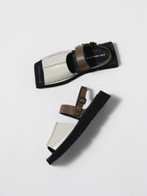 Load image into Gallery viewer, Yuko Imanishi Koto Patent White Combo Leather
