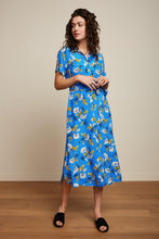 Load image into Gallery viewer, King Louie Olive Midi Dress Madeira Blue
